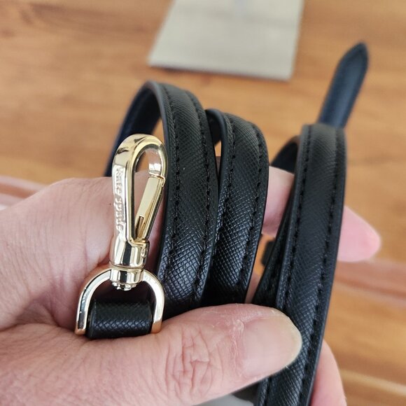 Kate Spade Glimmer Black Glitter Crossbody Bag Purse - Picture 4 of 15